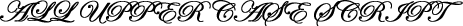 Edwardian Script font: capitol letters