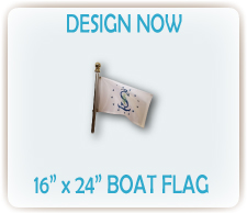 Custom printed boat flags online