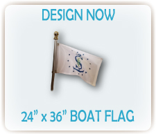 Custom printed boat flags online